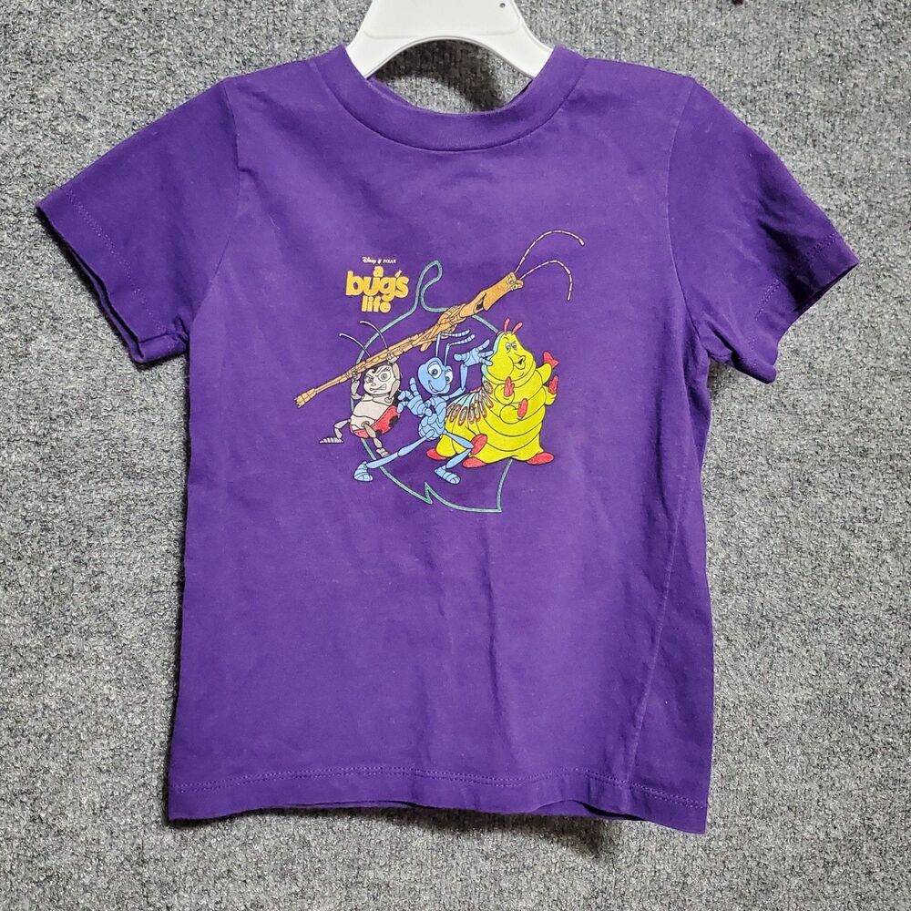 Vintage Disney Pixar Bugs Life Shirt 3T Y2K Toddlers Unisex 90s Movie Graphic T